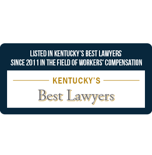 Listed in Kentucky's Best Lawyers Since 2011 in The Field of Workers' Compensation | Kentucky's | Best Lawyers
